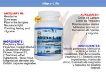 PRODUCTO NATURAL PARA LA MIGRAÑA (Migraña Life)