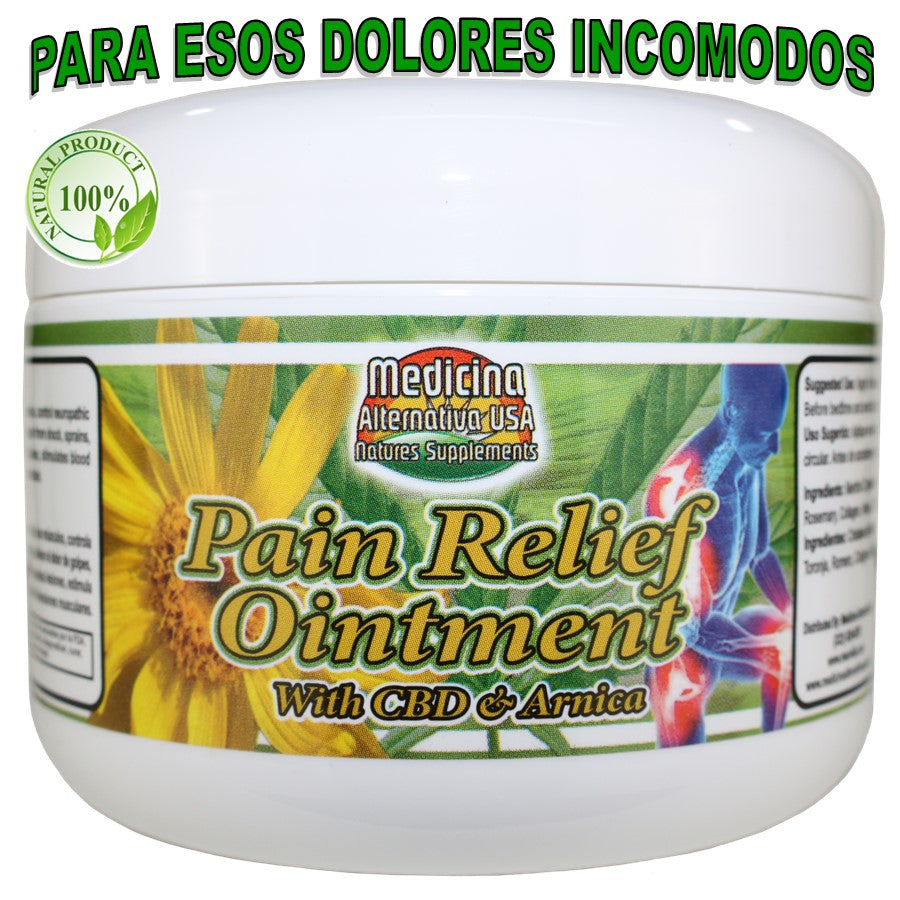 POMADA O CREMA PARA DOLOR 100% NATURAL