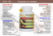PRODUCTO NATURAL PARA LA PRESIÓN ARTERIAL (Presi Life)