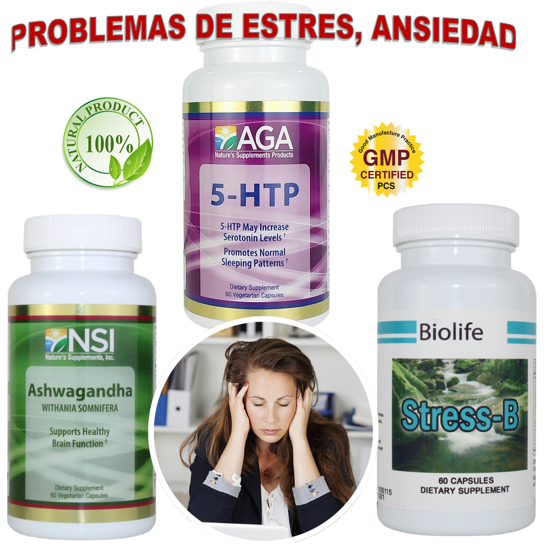 PRODUCTO NATURAL PARA EL ESTRES Y ANSIEDAD