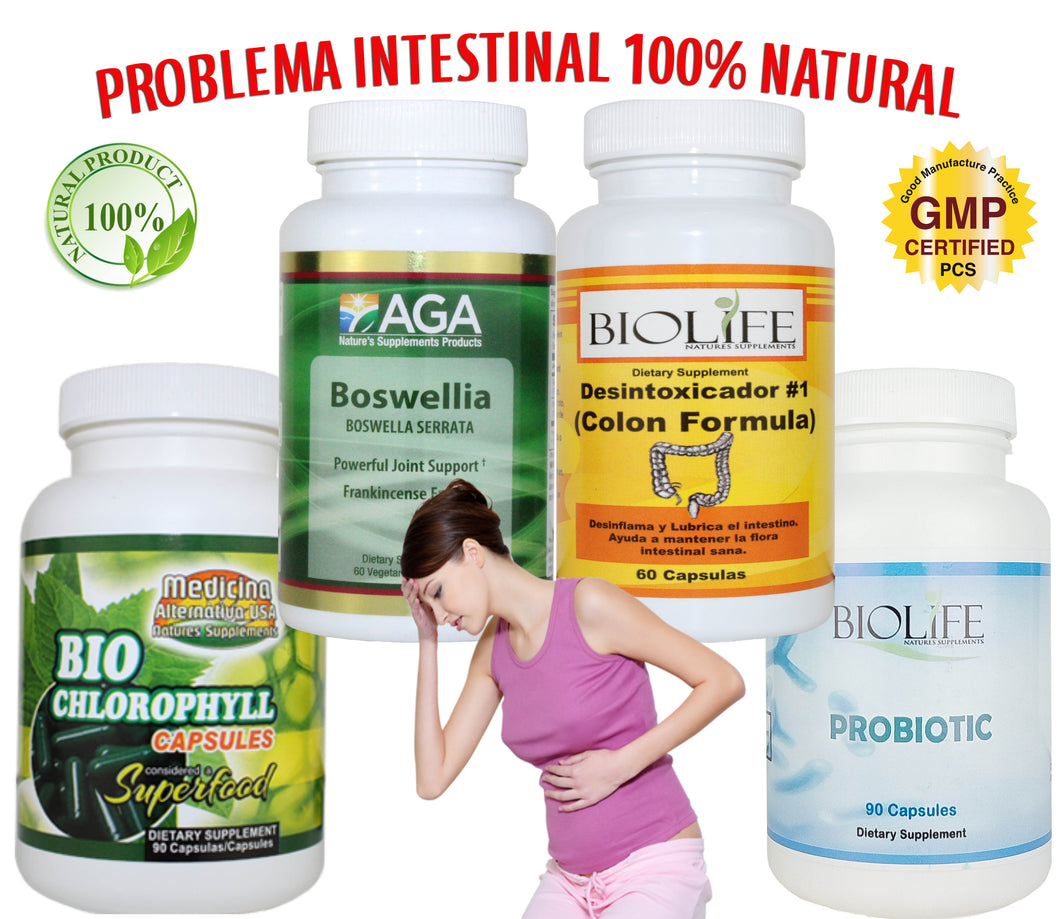 PROBLEMA INTESTINAL 100% NATURAL