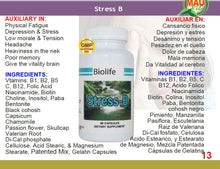 PRODUCTO NATURAL PARA EL ESTRÉS (Stress-B)