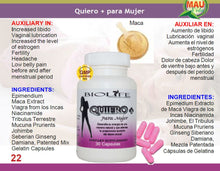 PRODUCTO NATURAL PARA LA MUJER (Impotencia de la Mujer)