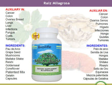 PRODUCTO NATURAL PARA EL CÁNCER, TUMOR, QUISTES ( Raiz Milagrosa)