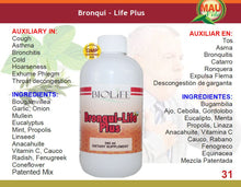 PRODUCTO NATURAL PARA LA TOS, FLEMA. RONQUERA (Bronqui-Life)