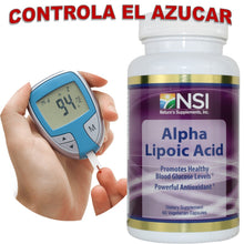 PRODUCTO NATURAL PARA LA DIABETES (Alpha Lipoic Acid)