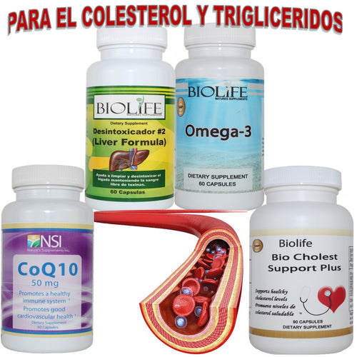 TRATAMIENTO NATURAL PARA EL COLESTEROL TRIGLICÉRIDOS