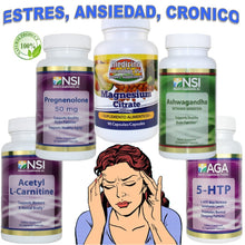 TRATAMIENTO NATURAL PARA ESTRES, ANSIEDAD, INSOMNIO ETC.