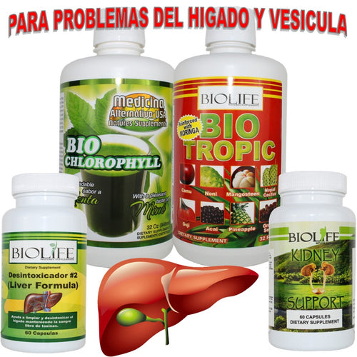 TRATAMIENTO NATURAL PARA EL HIGADO Y VESICULA