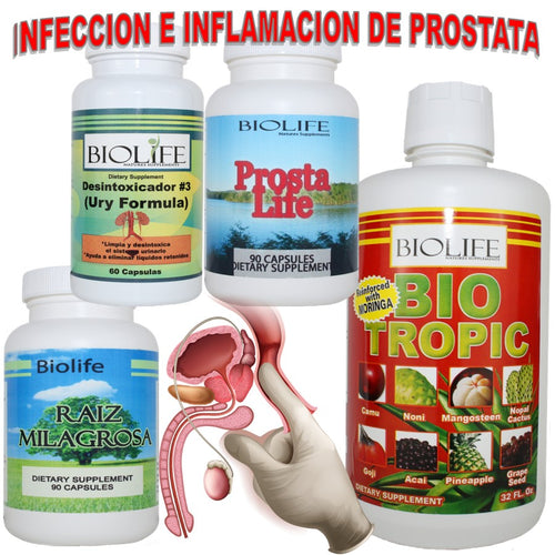 TRATAMIENTO NATURAL PARA PROBLEMA CRÓNICO DE PROSTATA