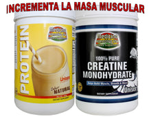 CREATINA MONOHIDRATADA Y PROTEINA / Para el Deporte