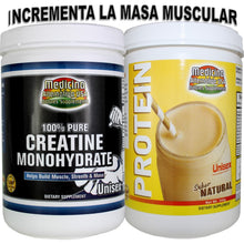 CREATINA MONOHIDRATADA Y PROTEINA / Para el Deporte