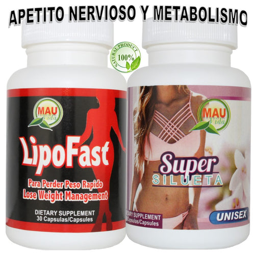 PRODUCTO NATURAL PARA PERDER PESO (Lipofast Y Super Silueta)