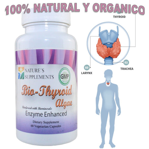 PRODUCTO NATURAL PARA LA TIROIDES (Bio Thyroid Algae)