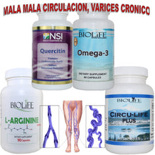 TRATAMIENTO NATURAL PARA VARICES INFLAMADAS O DOLOR DE PIERNAS Unisex