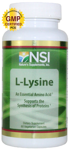 L-LISINA/LYSINE 100% NATURAL Y ORGANICO