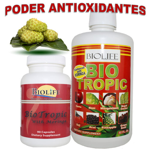 ANTIOXIDANTES 100 NATURAL BIO TROPIC