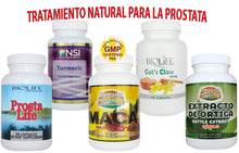 TRATAMIENTO NATURAL PARA LA PROSTATA