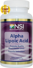 PRODUCTO NATURAL PARA LA DIABETES (Alpha Lipoic Acid)