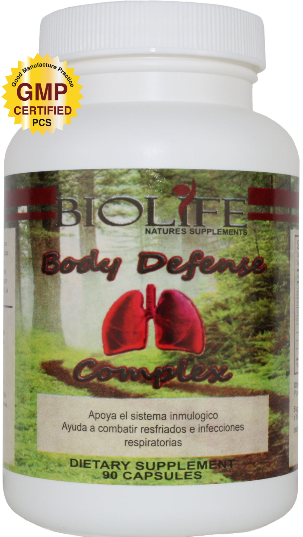 PRODUCTO NATURAL PARA LOS PULMONES (Body Defence Complex)