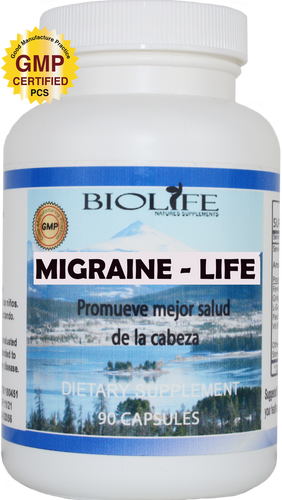 PRODUCTO NATURAL PARA LA MIGRAÑA (Migraña Life)