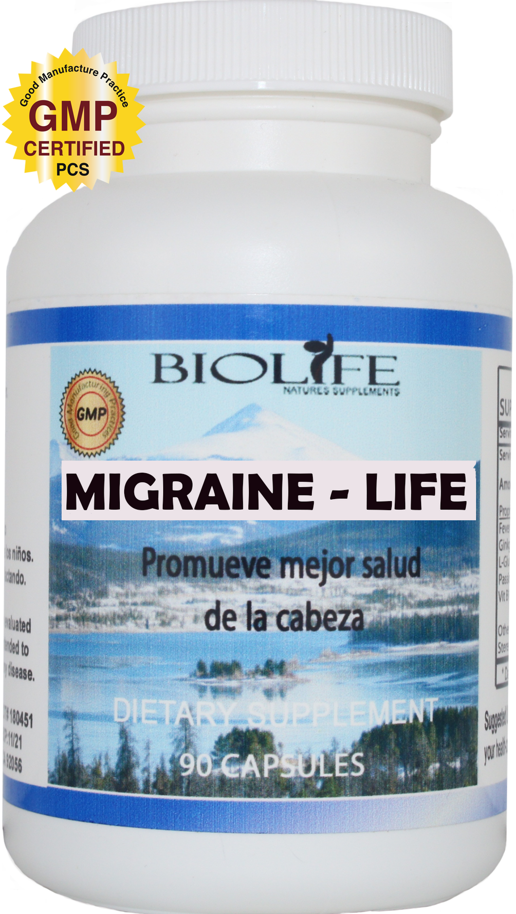 PRODUCTO NATURAL PARA LA MIGRAÑA (Migraña Life)