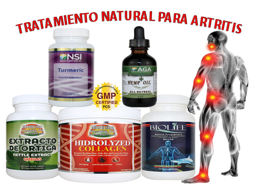 TRATAMIENTO NATURAL PARA LA ARTRITIS(ACEITE)